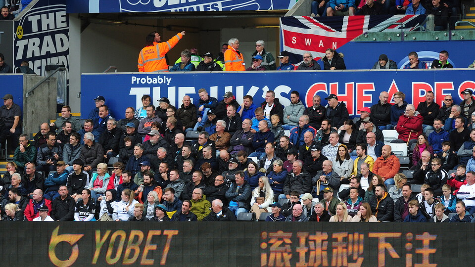 Swansea City supporters