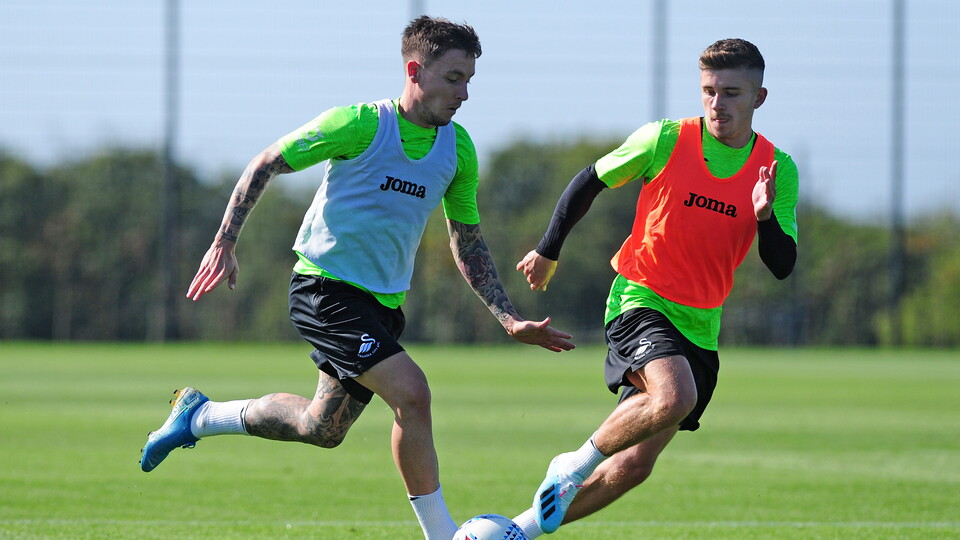 Swansea City training 