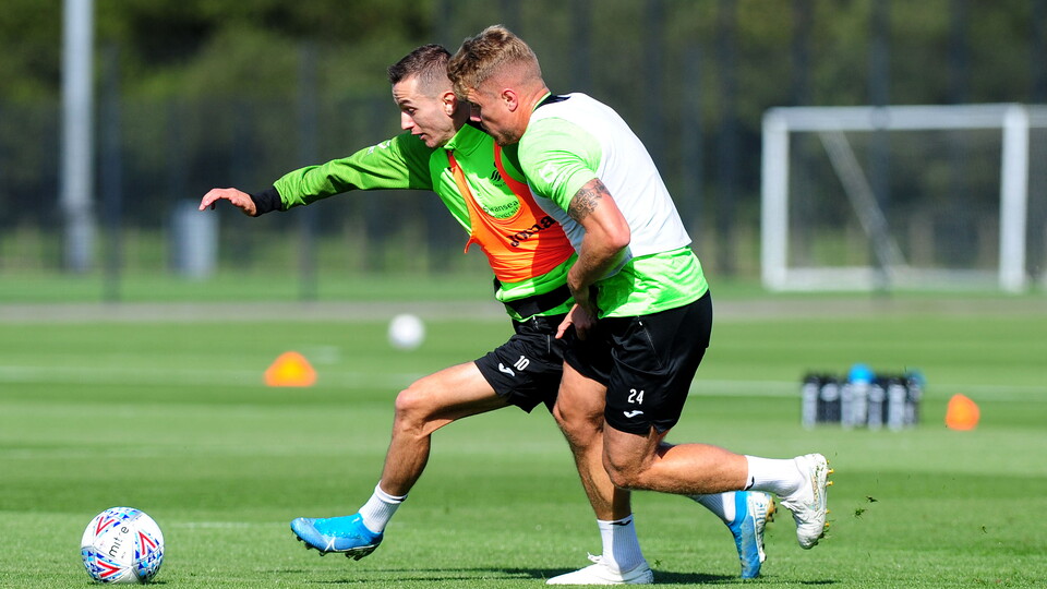 Swansea City training 
