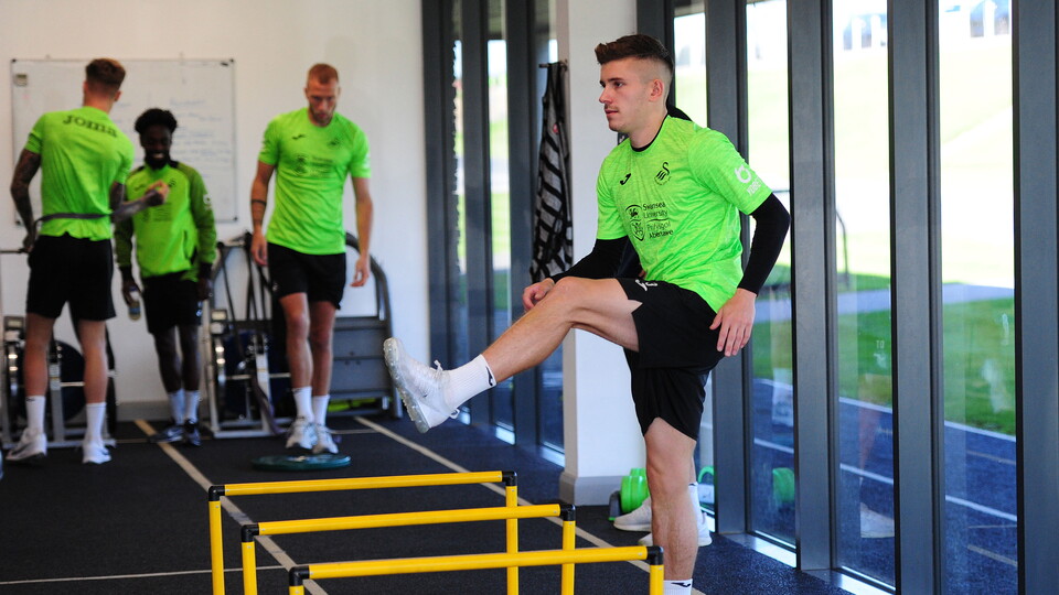 Swansea City training 