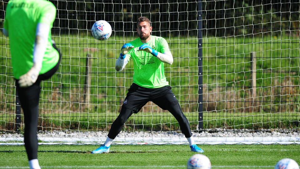 Swansea City training 