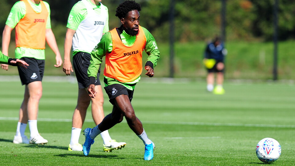 Swansea City training 