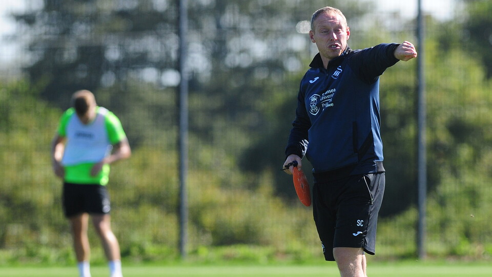 Swansea City training 