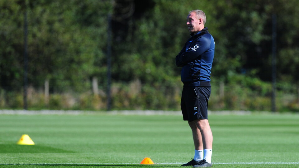 Swansea City training 
