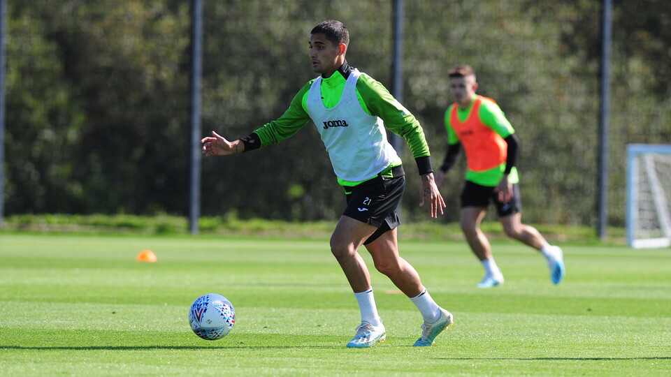 Swansea City training 