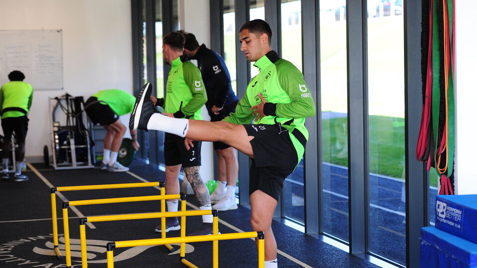 Swansea City training 