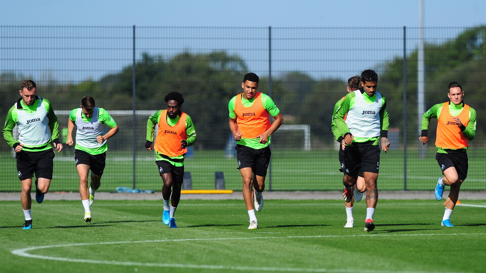 Swansea City training 