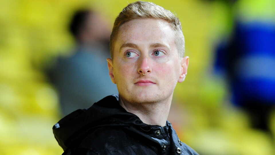 Swansea City fans at Watford 
