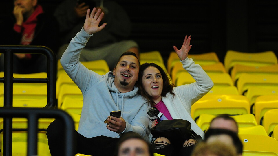 Swansea City supporters