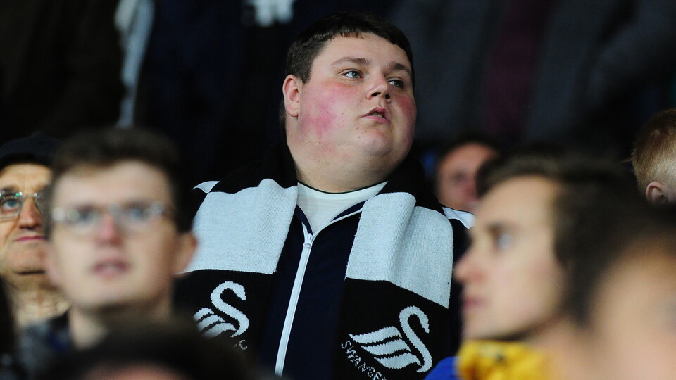 Swansea City supporters