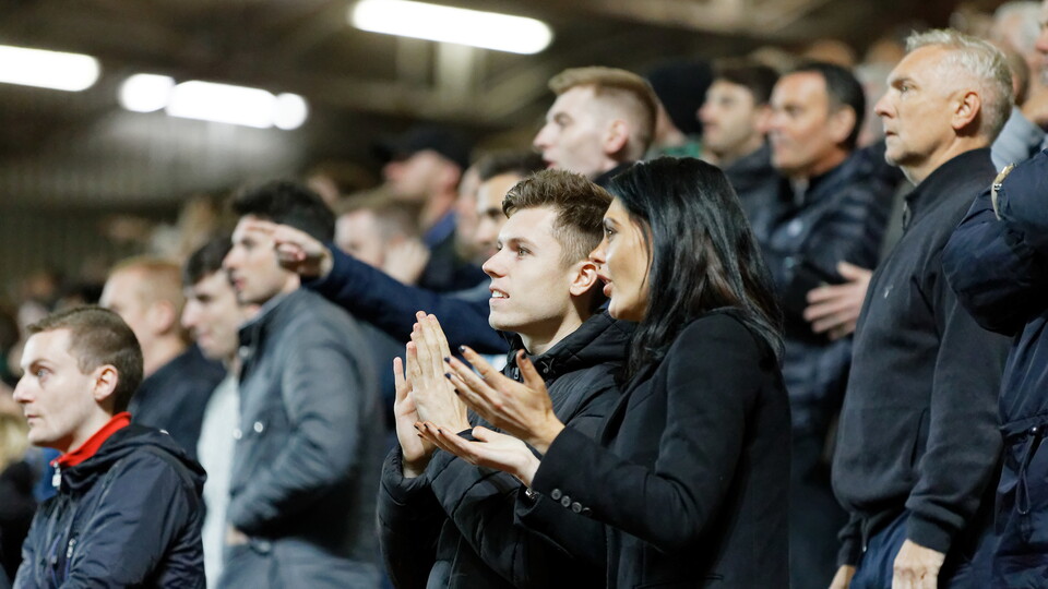 Swnasea City fans at Charlton Athletic