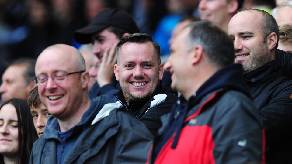 Swansea City supporters