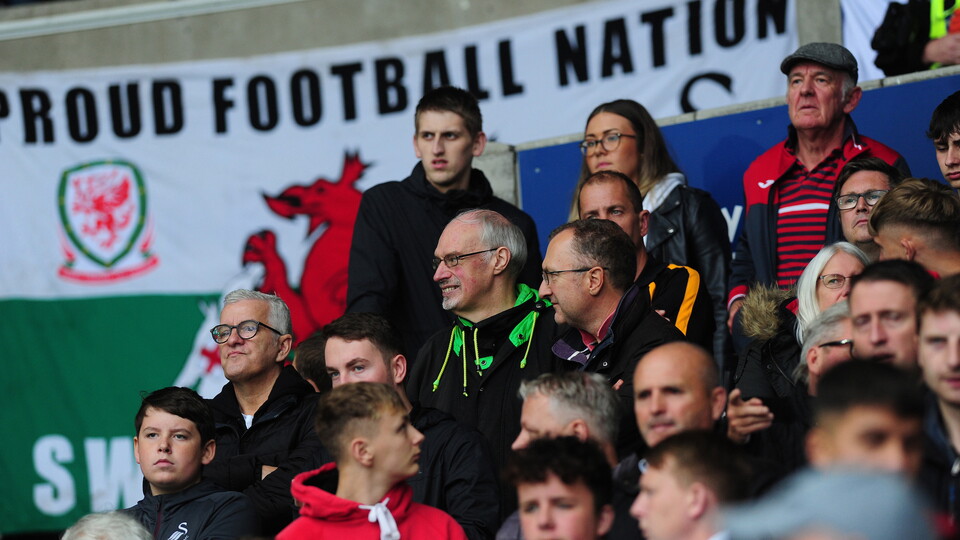 Swansea City supporters