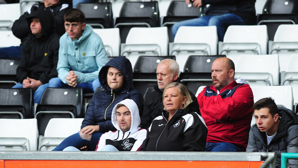 Swansea City supporters