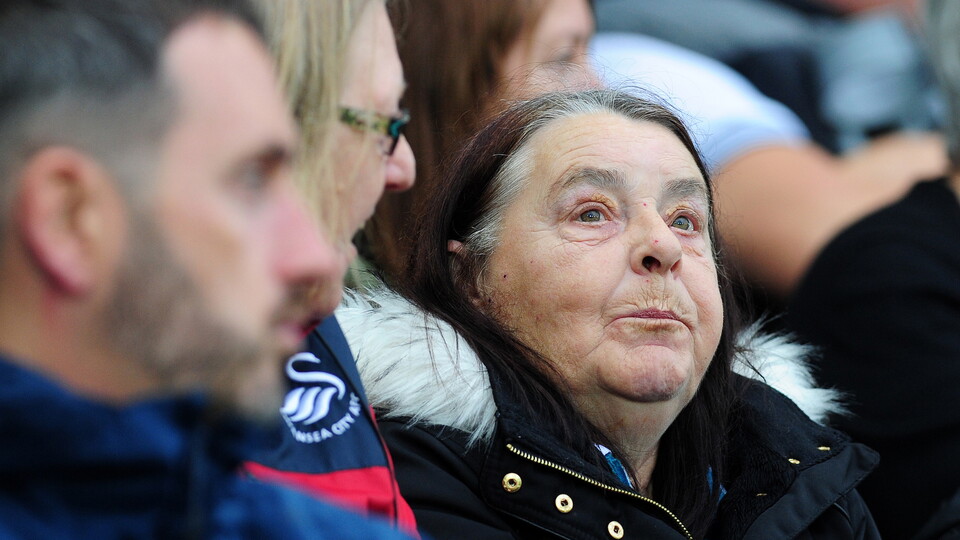 Swansea City supporters