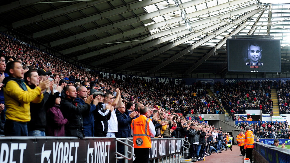 Swansea City supporters