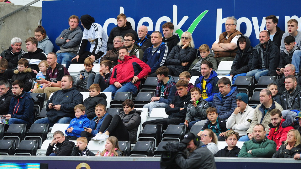 Swansea City supporters