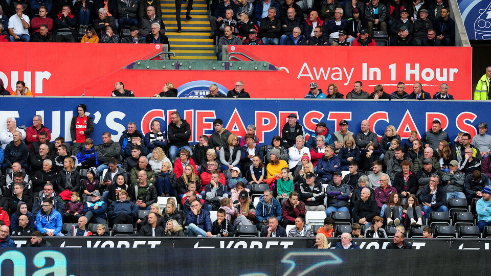 Swansea City supporters