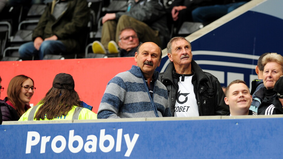 Swansea City supporters