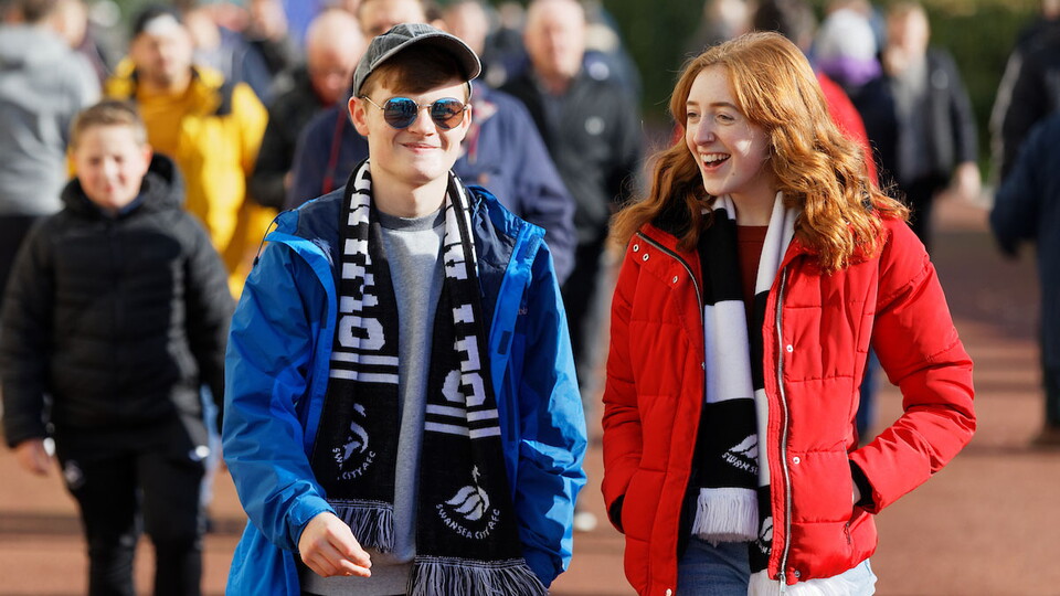 Swansea City fans