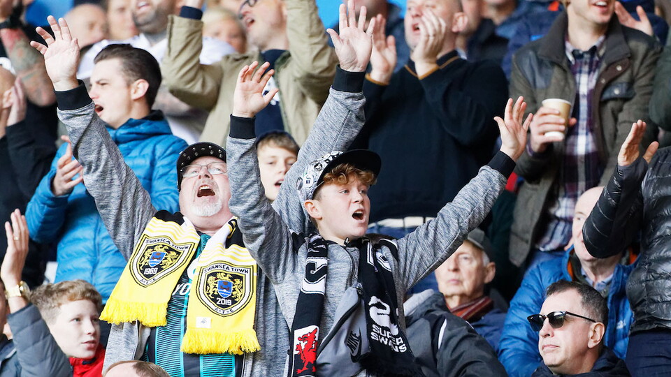 Swansea City fans