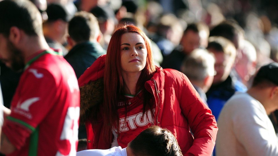 Swansea City fans