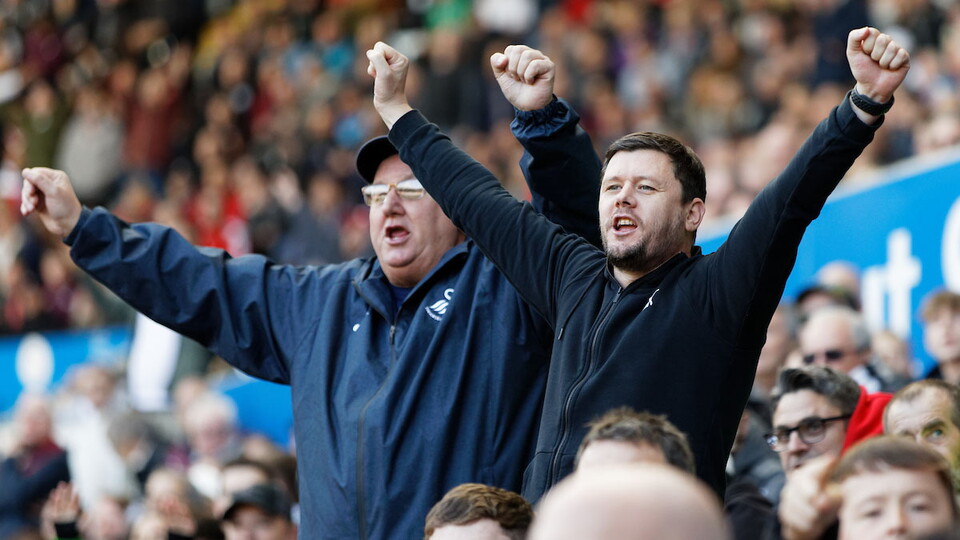 Swansea City fans