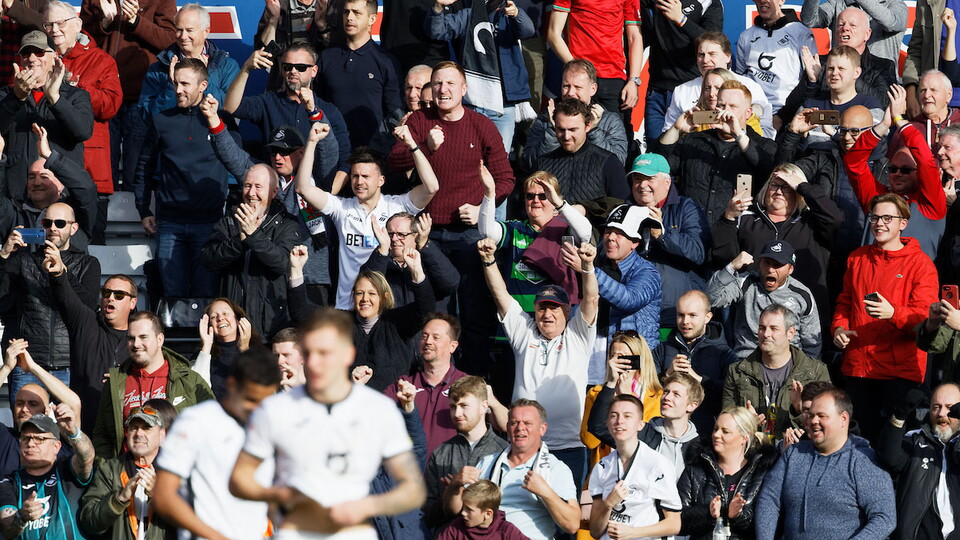 Swansea City fans
