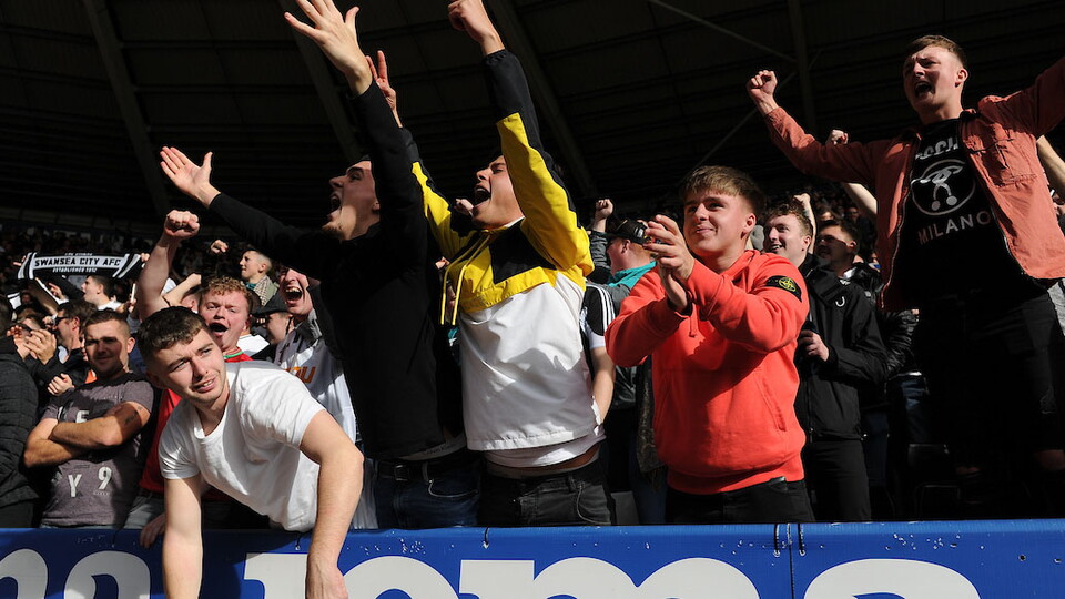 Swansea City fans