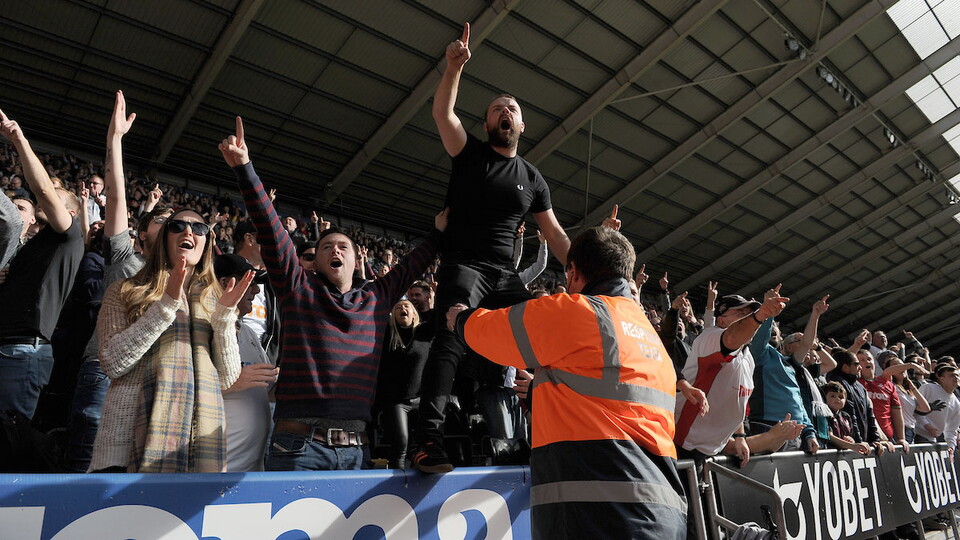 Swansea City fans