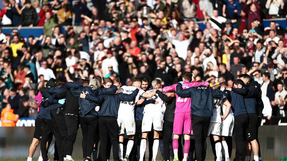 Swansea City fans