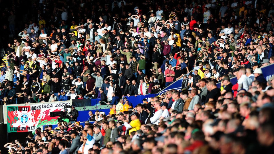 Swansea City fans