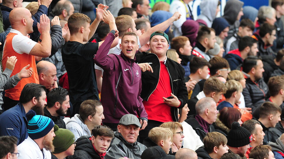 Swansea City fans