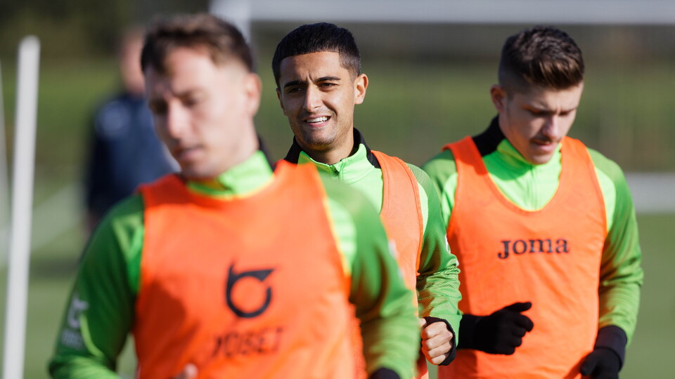Swansea City training