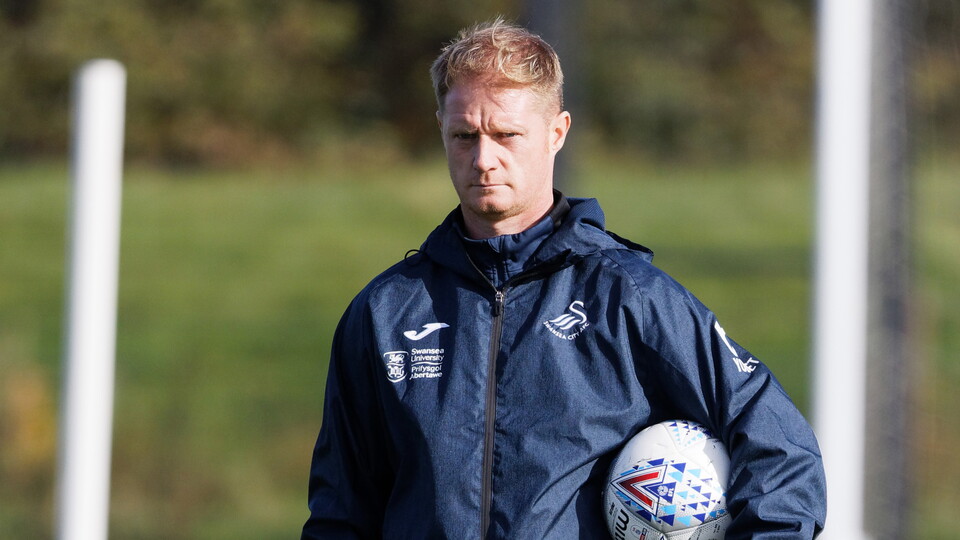 Swansea City training