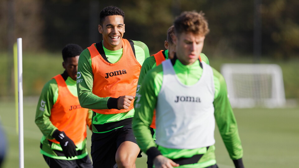 Swansea City training