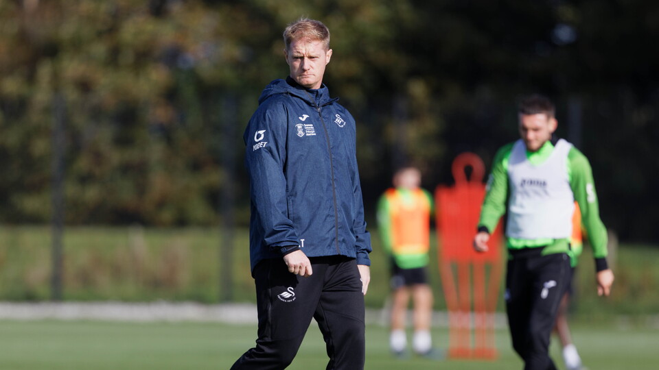 Swansea City training