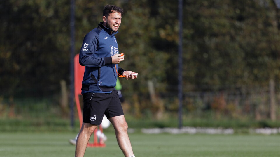 Swansea City training