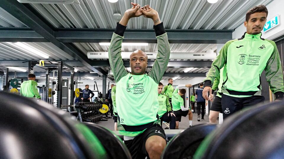 Swansea City training