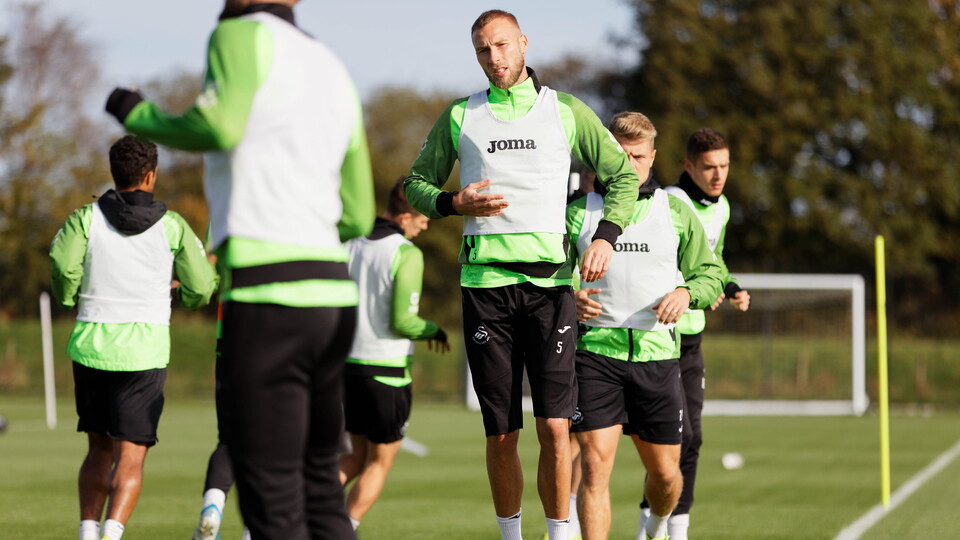 Swansea City training