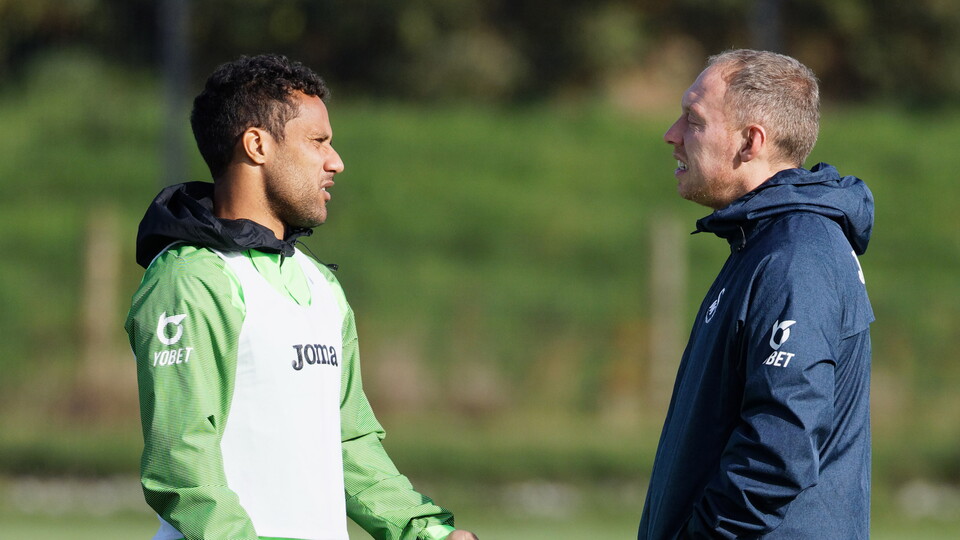 Swansea City training