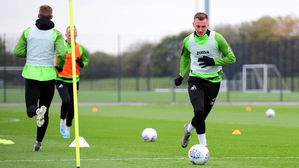 Swansea City training