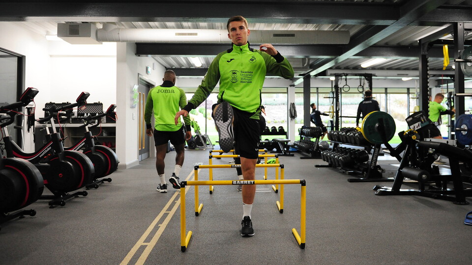 Swansea City training