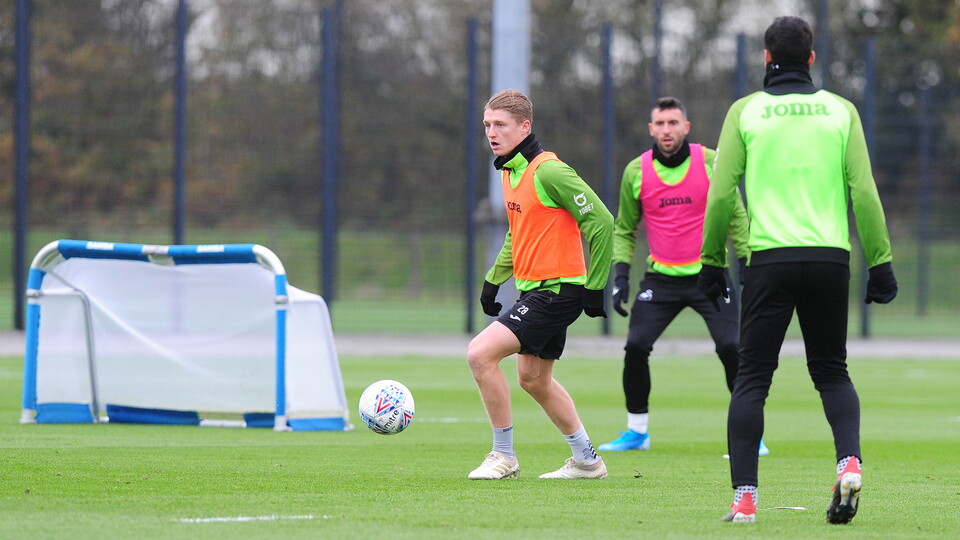 Swansea City training