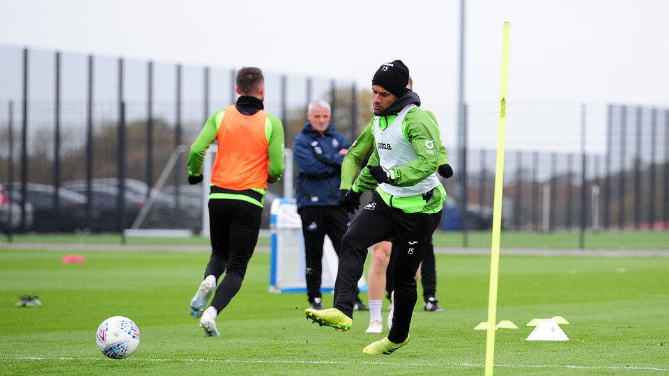 Swansea City training