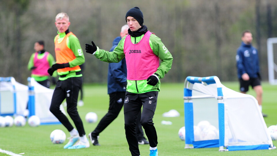 Swansea City training