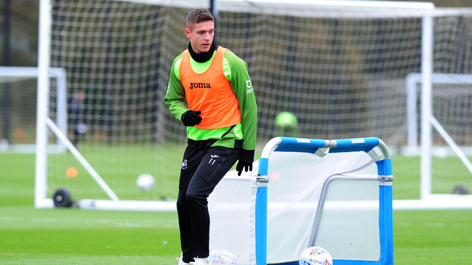 Swansea City training