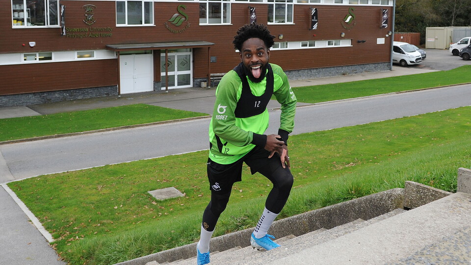 Swansea City training