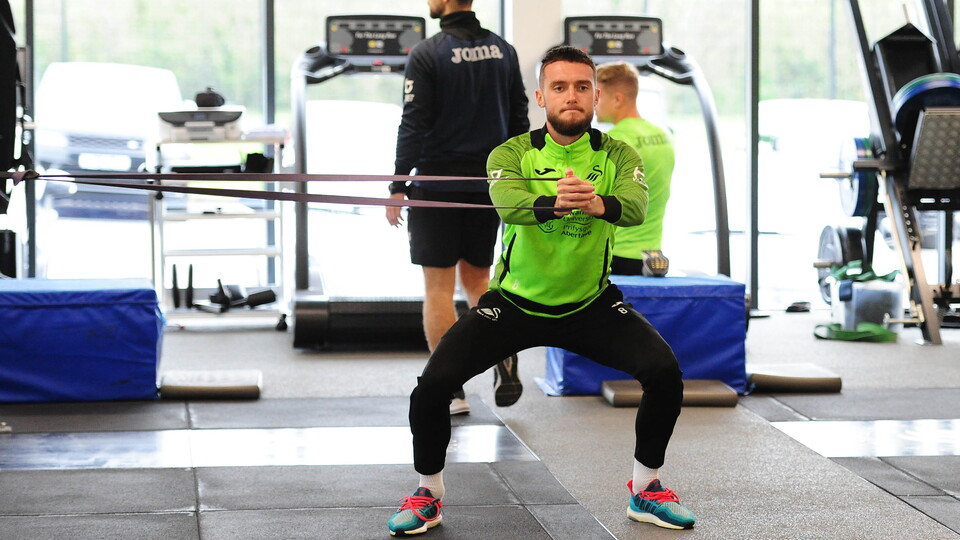 Swansea City training
