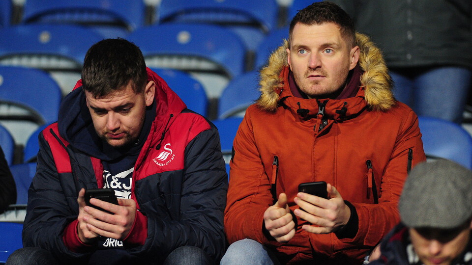 Swansea City fans